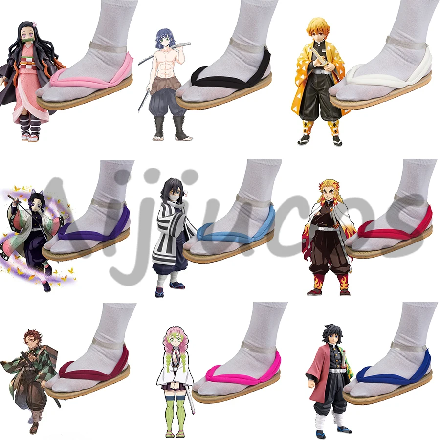 Cosplay Anime Zenitsu - Anime Demon Slayer Kamado Nezuko Tanjirou