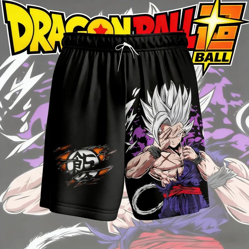 Quick Anime Cosplay - Dragon Ball Logo Printed Quick Drying