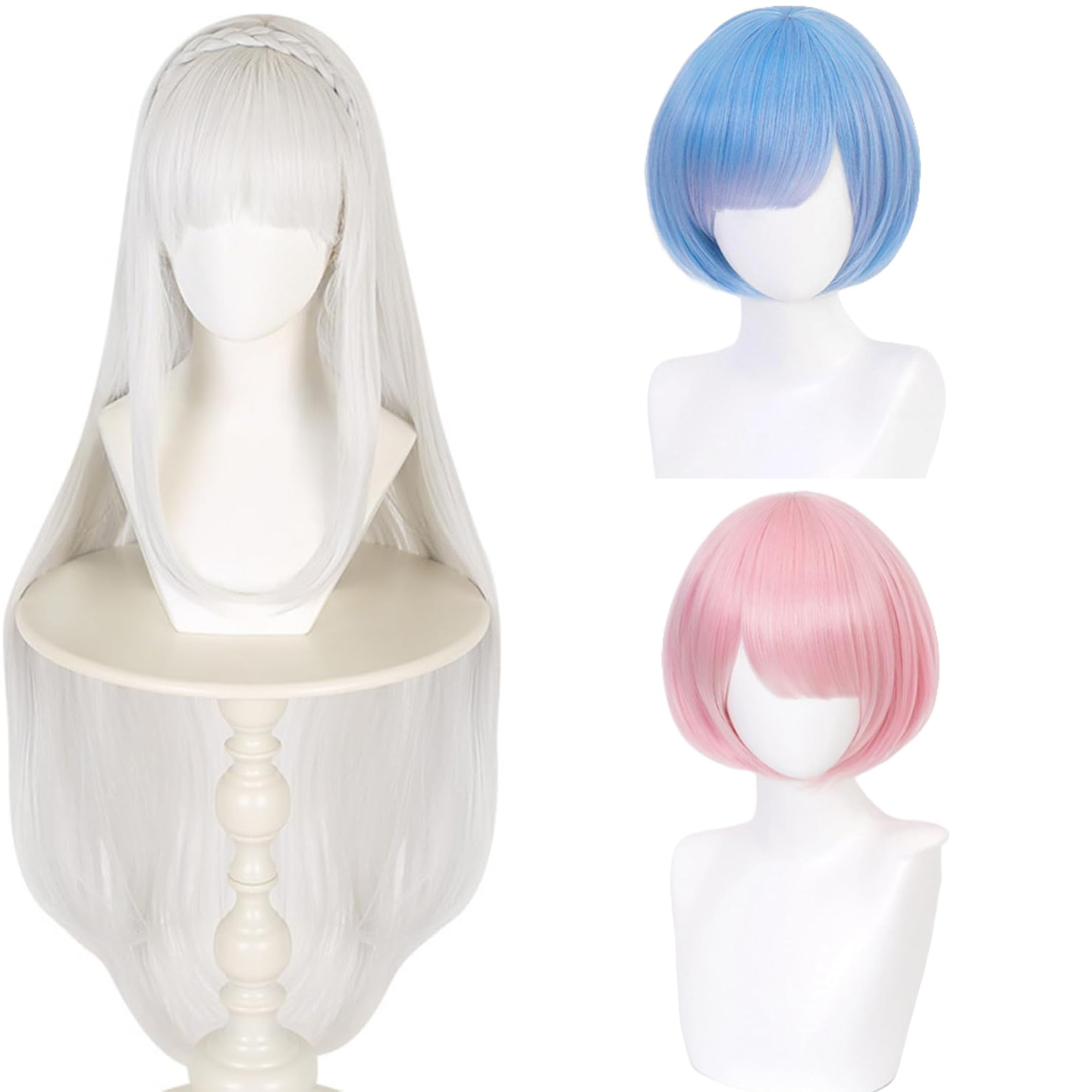 Re Zero Rem Wig - Anime Re: Life in a Different