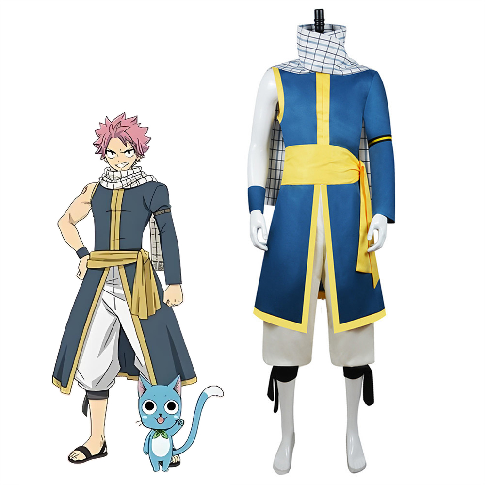 Natsu Cosplay Costume Anime Fa - Anime Cosplay Nz 评论和价格