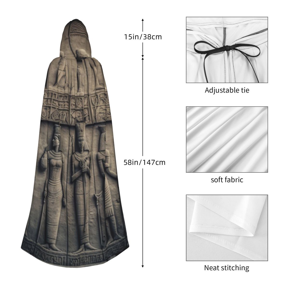 Egyptian Hieroglyphs Ancient E - Egypt Cosplay Anime 评论和价格