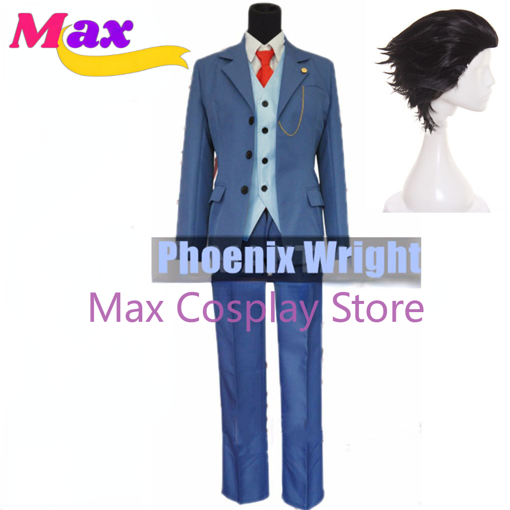 Max Phoenix Wright Cosplay Cos - Anime Cosplay Nz 评论和价格