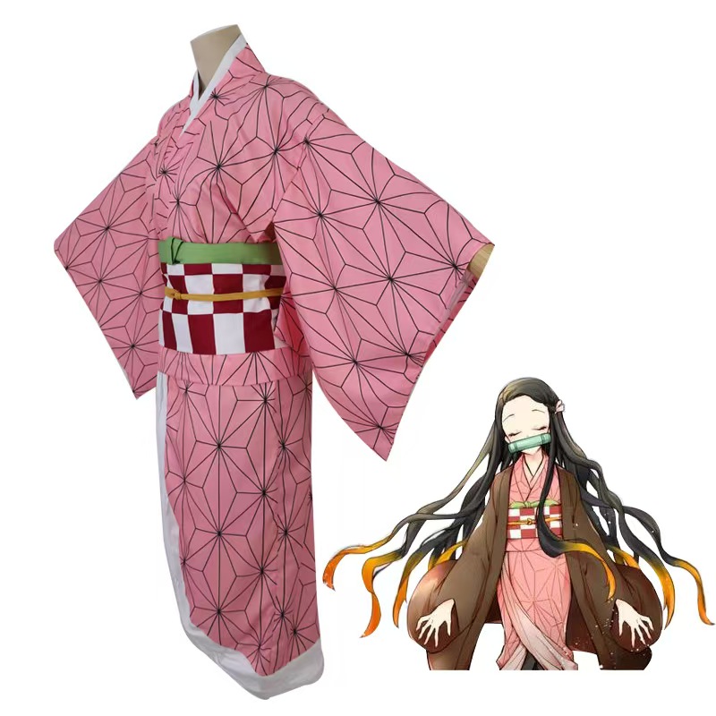 Demon Slayer Nezuko Kamado Cos - Anime Cosplay Nz 评论和价格