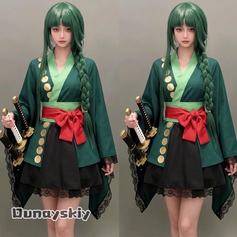 Anime Roronoa Zoro Cosplay Cos - Anime Zoro Cosplay Female 评论和价格