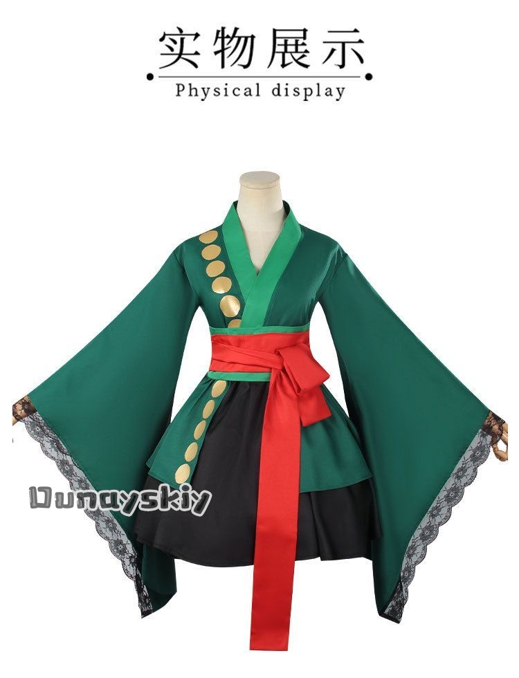 Anime Roronoa Zoro Cosplay Cos - Anime Zoro Cosplay Female 评论和价格