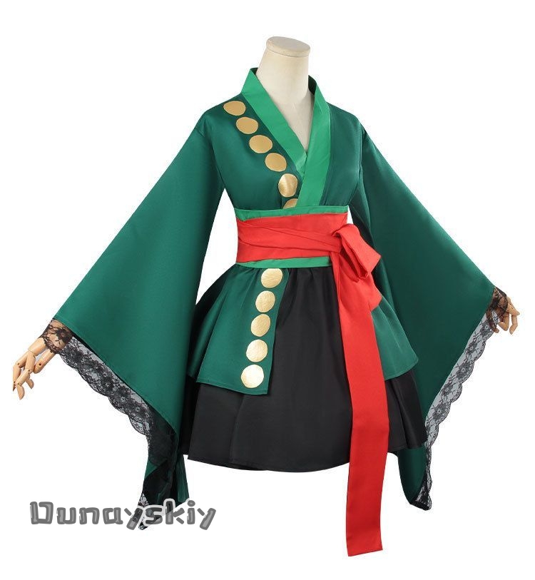 Anime Roronoa Zoro Cosplay Cos - Anime Zoro Cosplay Female 评论和价格