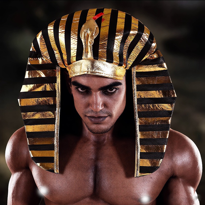 Fabric Egyptian Pharaoh Hat Go - Egypt Cosplay Anime 评论和价格