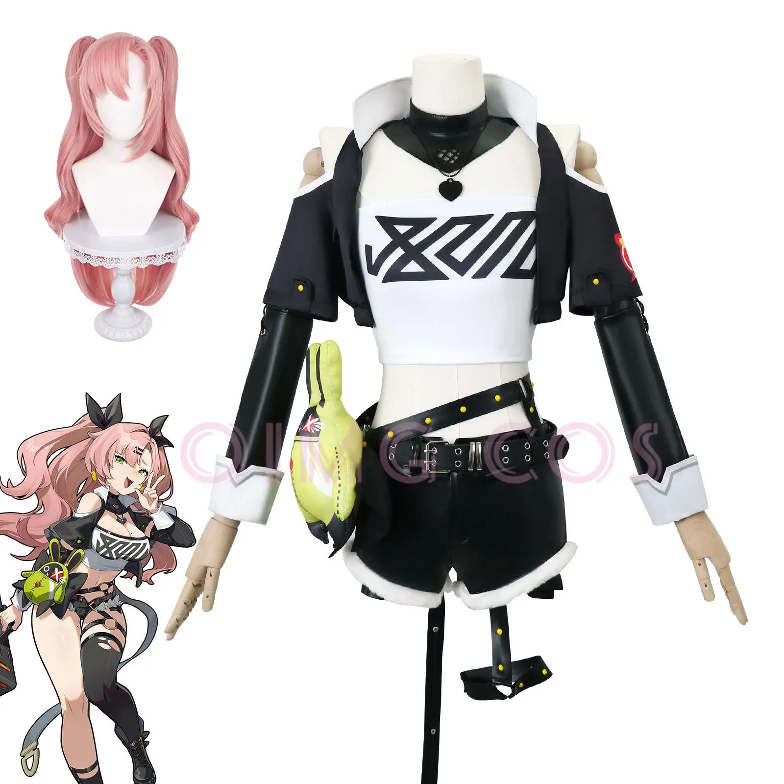 Nicole Demara Zenless Zone Zer - Anime Cosplay Girl Costume 评论和价格