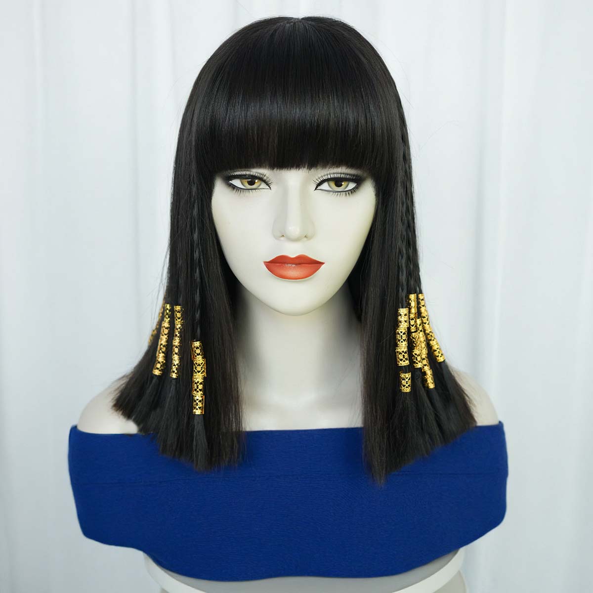 Fashion Wig Women Halloween Co - Egypt Cosplay Anime 评论和价格