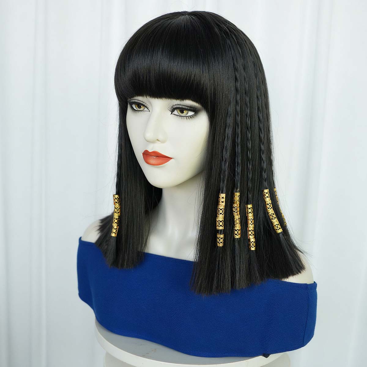 Fashion Wig Women Halloween Co - Egypt Cosplay Anime 评论和价格