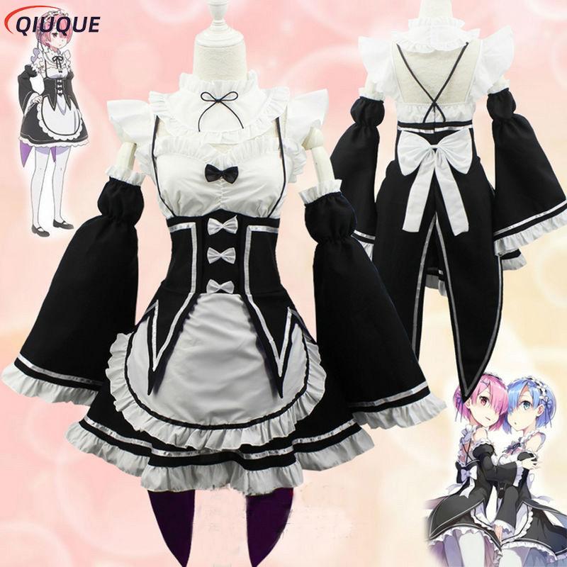 Anime Re:zero Kara Hajimeru Is - Re Zero Rem Wig 评论和价格