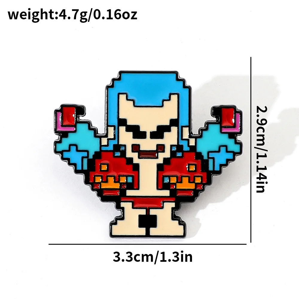 5 Pcs Creativity Pixel Style B - Anime Cosplay Luffy 评论和价格