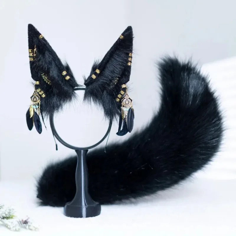 1SET LARP Cosplay Anime Ears & - Egypt Cosplay Anime 评论和价格