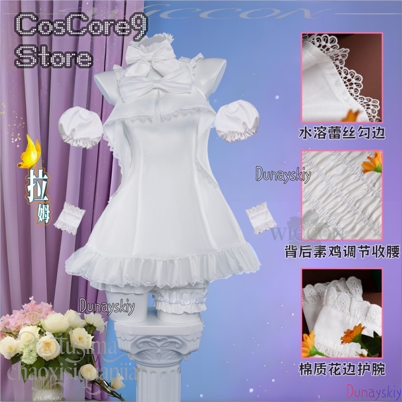 jirai kei wig Halloween Christ - Re Zero Rem Wig 评论和价格