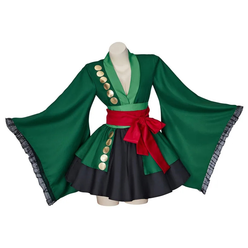 Roronoa Zoro Female Cosplay Co - Anime Zoro Cosplay Female 评论和价格