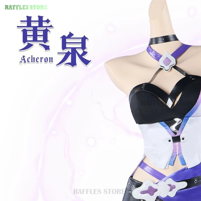 2025 Acheron Costume Wig Game  - Anime Cosplay Event 2025 评论和价格